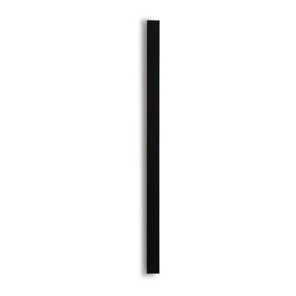 LED Wandleuchte Stahl Schwarz 3000 K H:160 cm indirekt
