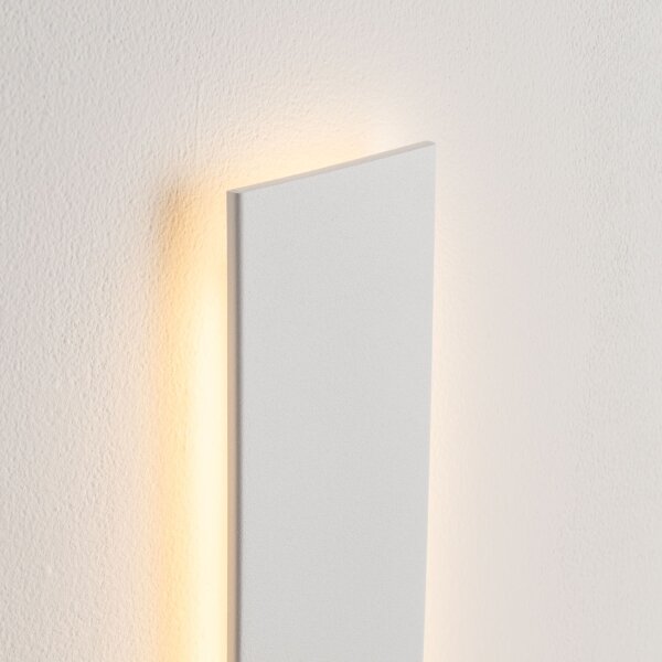 LED Wandlampe Stahl Weiß 3000 K H:160 cm indirekt