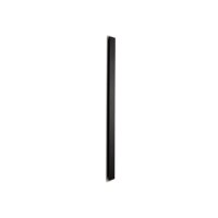 LED Wandleuchte Stahl Schwarz 3000 K H:118 cm indirekt