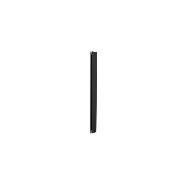 LED Wandlampe Stahl Schwarz 3000 K H:78 cm indirekt