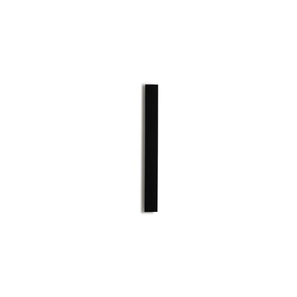 LED Wandlampe Stahl Schwarz 3000 K H:78 cm indirekt