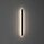 LED Wandlampe Stahl Schwarz 3000 K H:78 cm indirekt