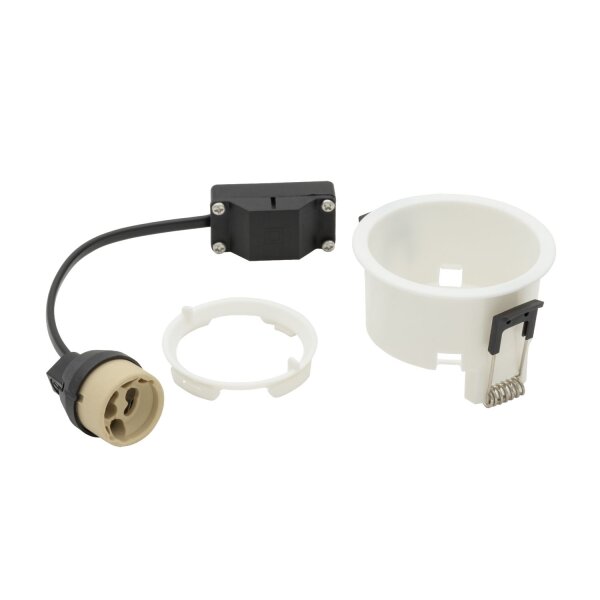 Einbauleuchte Weiß Modern GU10 B:7 cm rund wohnlich