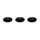 Einbauspot 3-Set Schwarz GU10 rund B:7 cm Modern