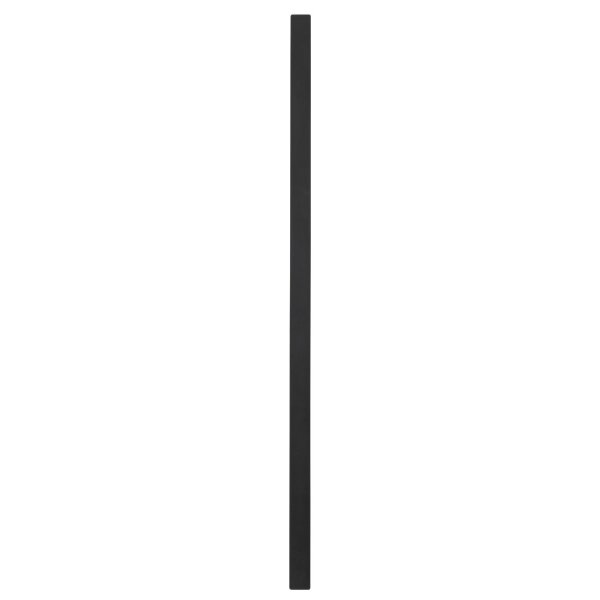 LED Wandleuchte Schwarz IP54 3000 K H:144 cm indirekt