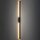 LED Wandleuchte Schwarz IP54 3000 K H:144 cm indirekt