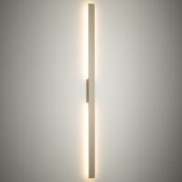 LED Außenwandleuchte Beige Alu IP54 3000 K H:144 cm