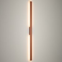 LED Wandlampe Außen Terrakotta IP54 3000 K H:144 cm