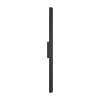 LED Außenlampe Schwarz Aluminium IP54 3000 K H:100 cm