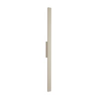 LED Außenwandlampe Beige Alu IP54 3000 K H:100 cm