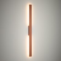 LED Wandlampe Außen Terrakotta Alu IP54 3000 K...