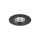 LED Einbauspot Schwarz Silber 4000 K 11 cm schwenkbar