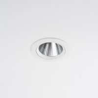 LED Einbauspot Weiß Silber 4000 K B:14 cm rund...