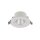 LED Einbauspot Weiß Silber 4000 K B:9 cm schwenkbar