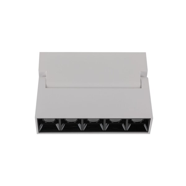 LED Wandspot Weiß Aluminium 3000 K B:13 cm schwenkbar