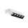 LED Wandspot Weiß Aluminium 3000 K B:13 cm schwenkbar