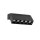 LED Wandspot Alu Schwarz 3000 K B:13 cm schwenkbar