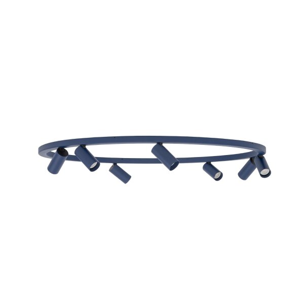 Deckenlampe Marineblau Metall GU10 B:93 cm schwenkbar