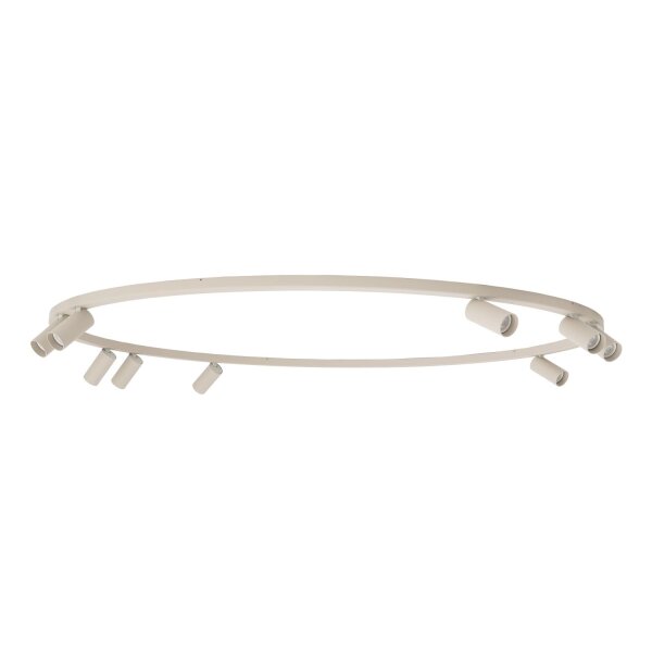 Deckenlampe Beige Metall GU10 B:130 cm flexibel Modern