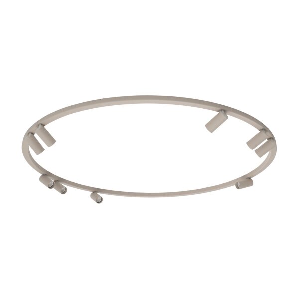 Deckenlampe Beige Metall GU10 B:130 cm flexibel Modern