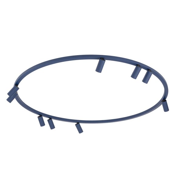 Deckenstrahler Metall Marineblau GU10 B:130 cm Modern