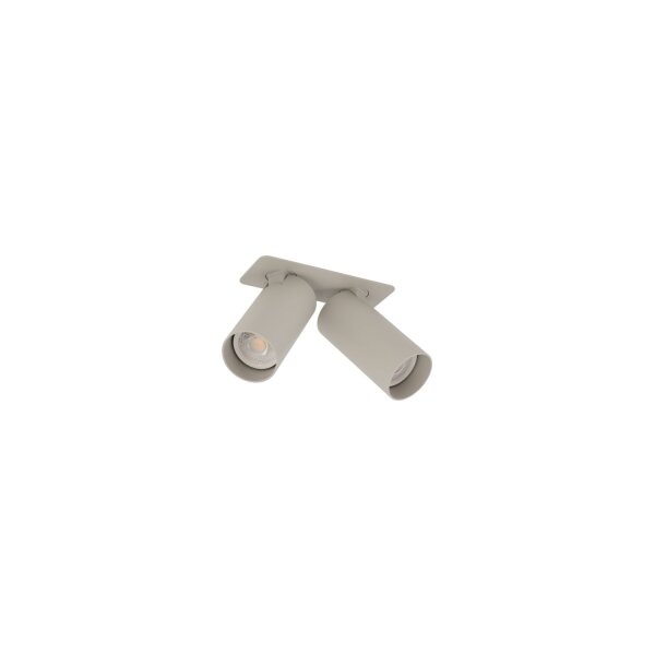 Einbaustrahler Stahl Seidengrau GU10 L:21 cm beweglich