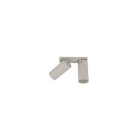 Einbaustrahler Stahl Seidengrau GU10 L:21 cm beweglich