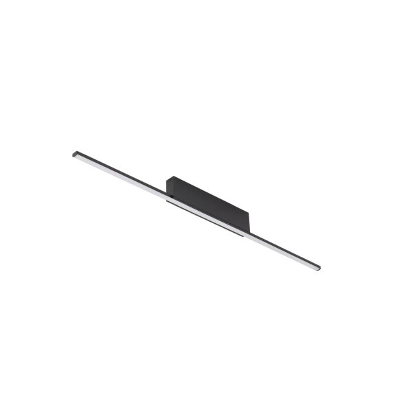LED Deckenlampe Schwarz Alu 3000 K L:75 cm lang Modern