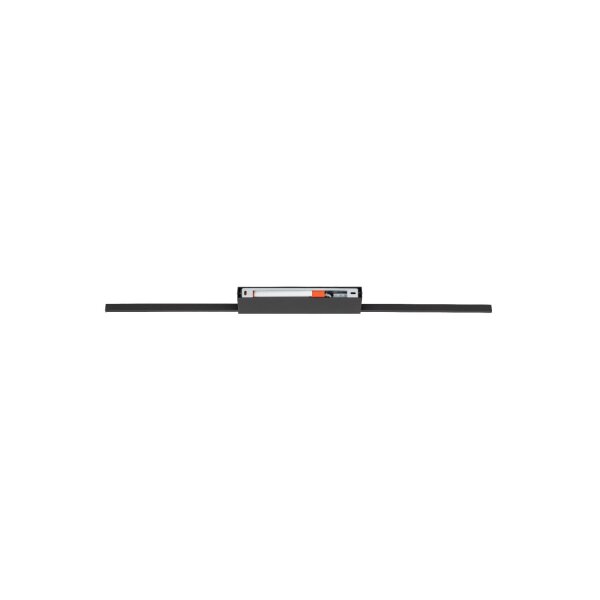LED Deckenlampe Schwarz Alu 3000 K L:75 cm lang Modern