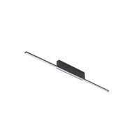 LED Deckenlampe Schwarz Alu 3000 K L:75 cm lang Modern