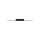 LED Deckenlampe Schwarz Alu 3000 K L:75 cm lang Modern
