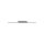 LED Deckenlampe Schwarz Alu 3000 K L:75 cm lang Modern