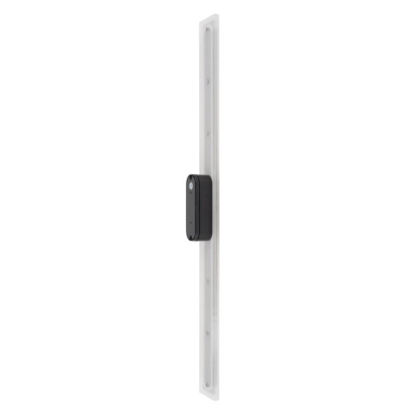 LED Außenwandlampe Schwarz IP54 3000 K 100 cm indirekt