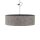 Hängelampe Stoff Umbra Grau E27 L:65 cm rund Modern