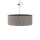 Pendelleuchte Umbra Grau Stoff E27 L:50 cm blendarm