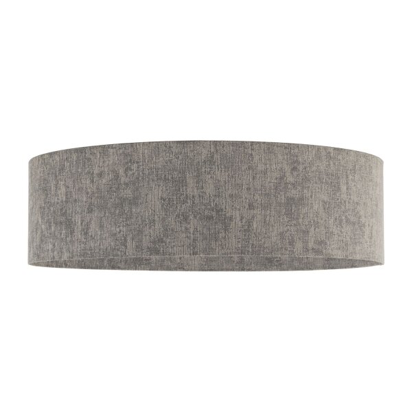 Deckenlampe Stoffschirm Grau E27 Ø65 cm Modern blendarm