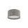 Deckenleuchte Stoffschirm Grau E27 B:35 cm Modern rund