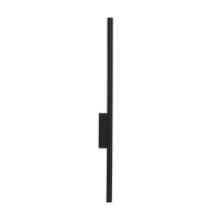 Wandleuchte Stahl Schwarz Modern G9 H:78 cm indirekt