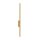 Wandleuchte Stahl Gold G9 H:78 cm indirekt Modern