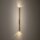 Wandleuchte Stahl Gold G9 H:78 cm indirekt Modern