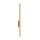 Wandleuchte Stahl Gold G9 H:78 cm indirekt Modern