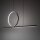 LED Pendelleuchte Schwarz 3000 K L:115 cm lang