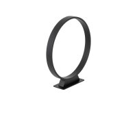 LED Tischlampe Außen Schwarz IP65 3000 K H:40 cm Ring