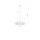 LED Pendelleuchte Nickel 3000 K L:60 cm Acryl Kristall