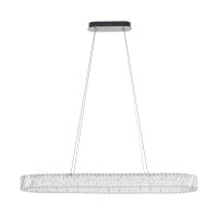 LED Pendelleuchte Nickel 3000 K L:120 cm Modern