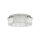 LED Deckenleuchte Nickel 3000 K rund B:43 cm Modern