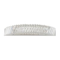 LED Wandlampe Nickel 3000 K B:59 cm Acryl Kristall