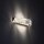 LED Wandlampe Nickel 3000 K B:59 cm Acryl Kristall