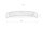 LED Wandlampe Nickel 3000 K B:59 cm Acryl Kristall