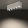 LED Deckenleuchte Weiß Schwarz 4000 K L:19 cm lang